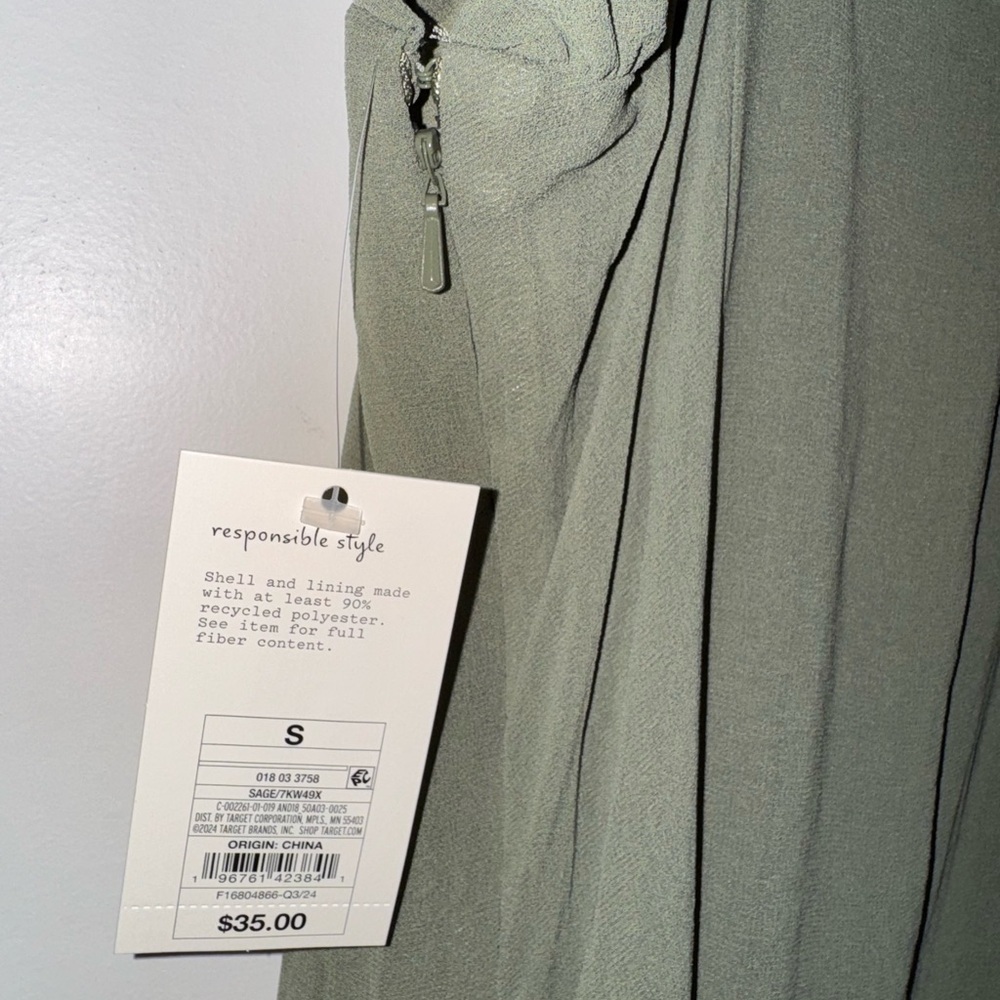 A New Day Olive Green Maxi Dress - Picture 3 of 6